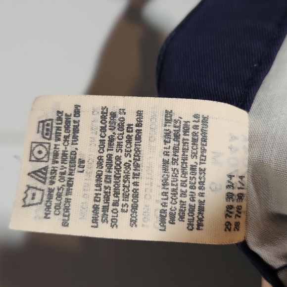 Riders Casual Navy Blue Womens Slacks - Picture 4 of 7